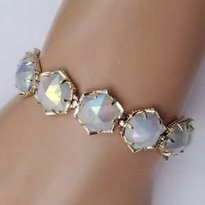 Kendra Scott "Grace" Colorful Faceted Stone Bracelet